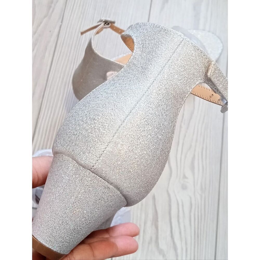 (57-4739) American Glamour By Badgley Mischka Women's Open Toe Wedges Sz 7.5 - Picture 8 of 11